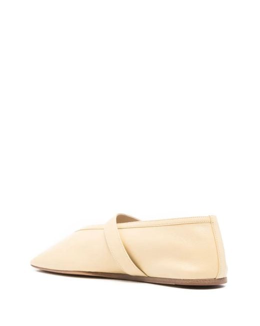 Le Monde Beryl Natural Stella Ballerina Shoes