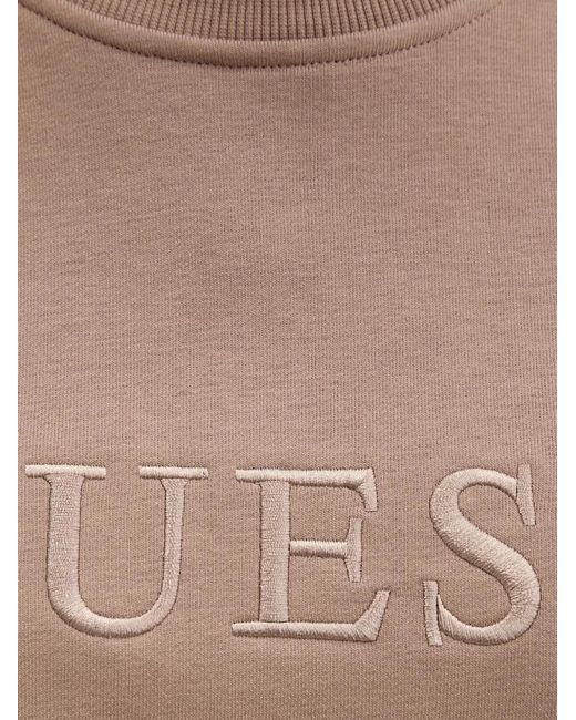 Pull Sofia À Logo Brodé Guess en coloris Brown