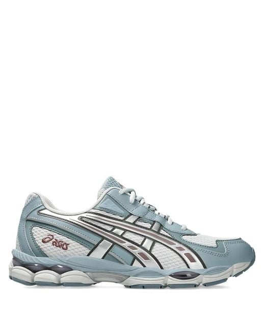Adidas Blue Lace-Up Sneakers for men