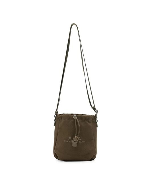 A.P.C. Natural Crossbody Pouch Backstage for men