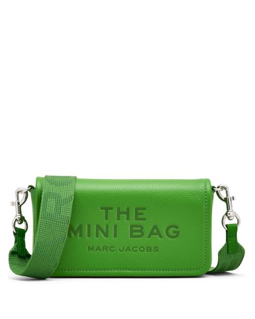 Marc Jacobs Green The Mini Leather Tote Bag