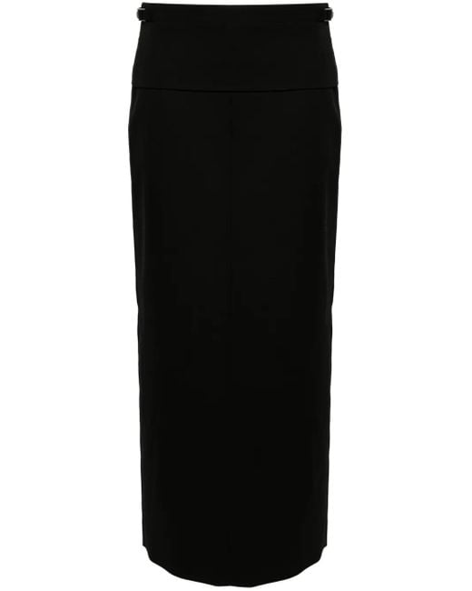 Proenza Schouler Black Adriana Maxi Skirt