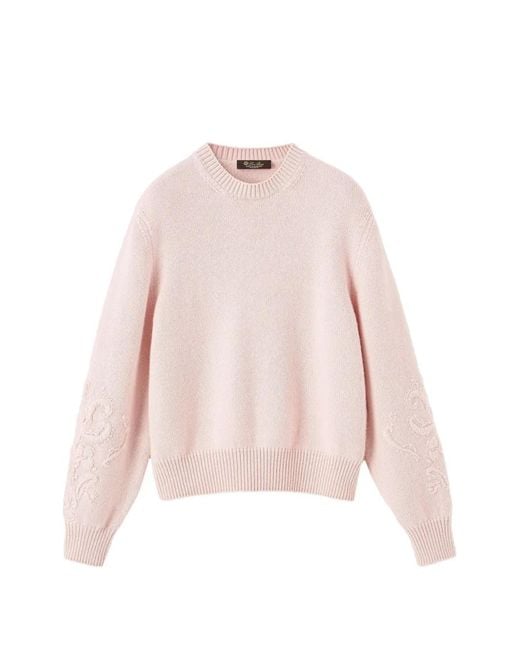 Loro Piana Pink Classic Jumper
