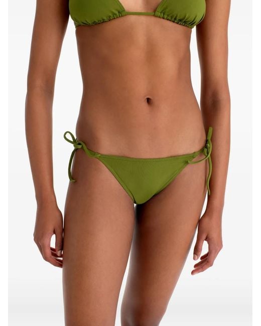 Eres Green Malou Side-Tie Bikini Bottoms