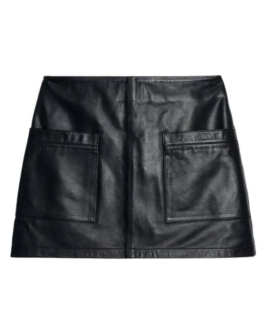 Zadig & Voltaire Black Jaime Mini Skirt