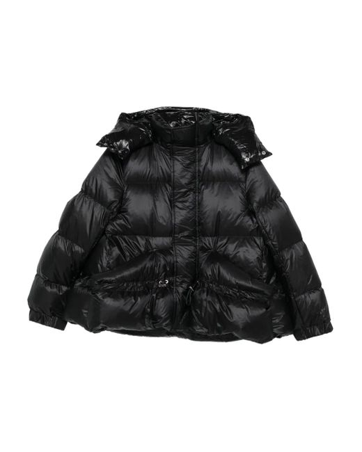 Veste Matelassée À Capuche Sacai en coloris Black