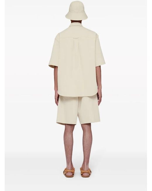 Jil Sander Natural Denim Shorts for men