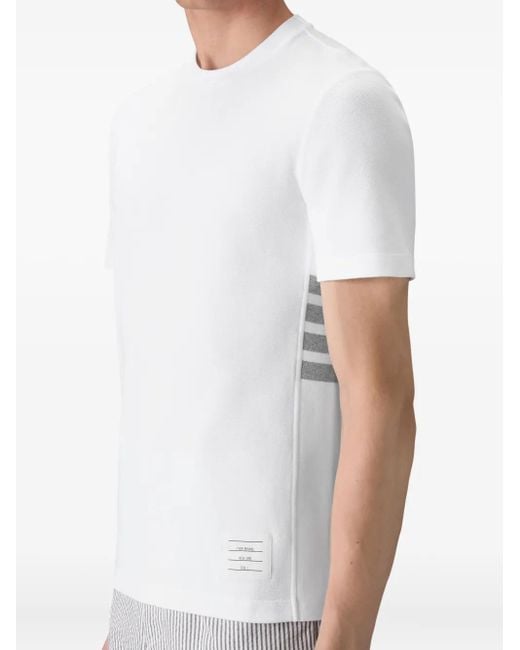 Thom Browne White T-Shirts And Polos for men