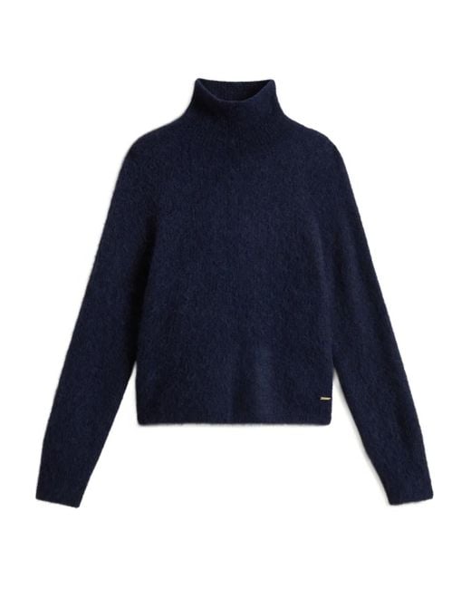 Jersey con cuello alto Woolrich de color Blue