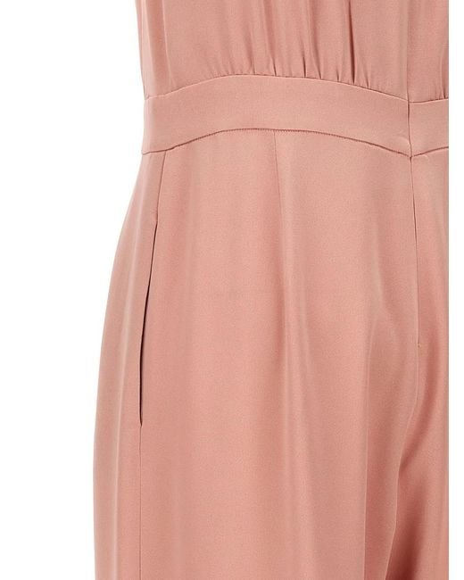 Max Mara Pink Tropea Jumpsuit