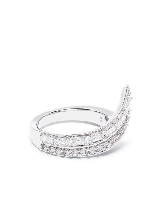Swarovski White Hyperbola Ring