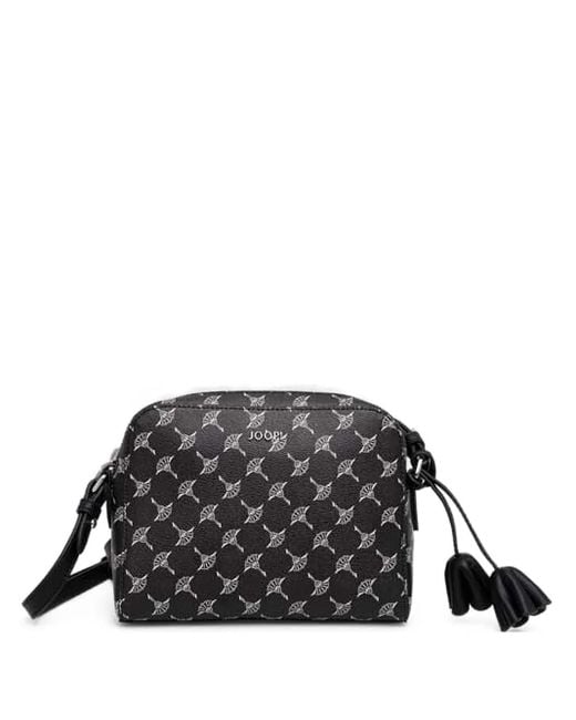Borsa A Tracolla Con Nappa Monogramma di Joop! in Black
