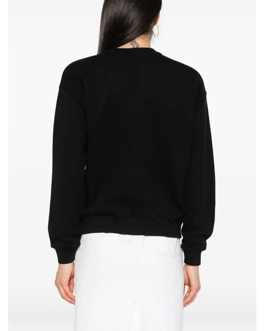 Sweat À Patch Logo Maison Kitsuné en coloris Black