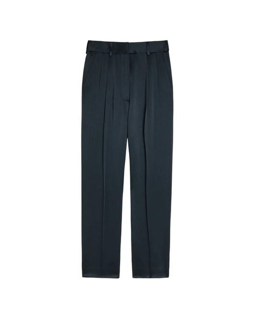 Blazé Milano Blue Pleated Trousers