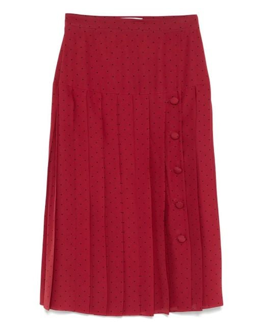 Alessandra Rich Red Skirts