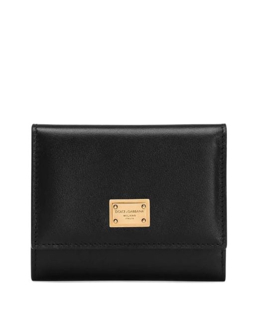 Dolce & Gabbana Black Dauphine Wallet