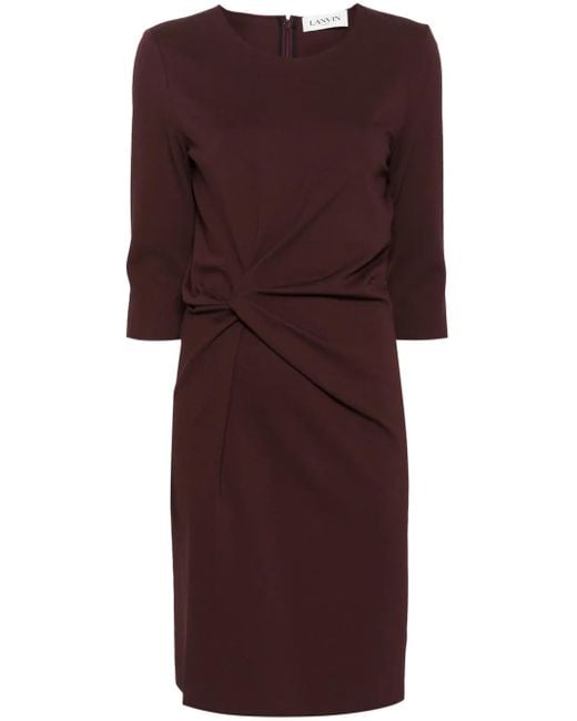 Lanvin Purple Dresses