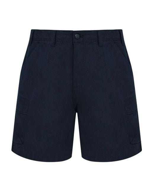 Shorts Cargo Con Tasche di Osklen in Blue da Uomo