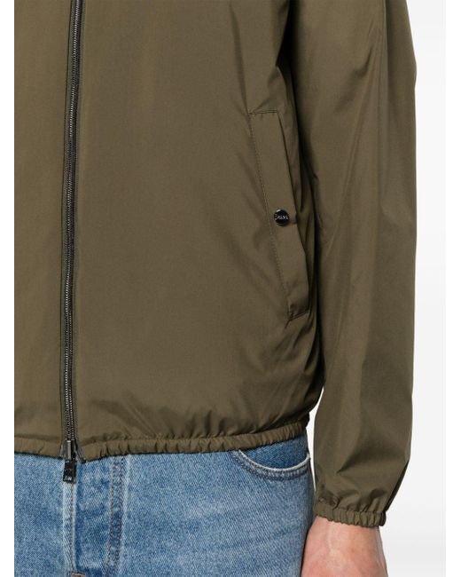 Herno Green Reversible Lightweight Jacket for men