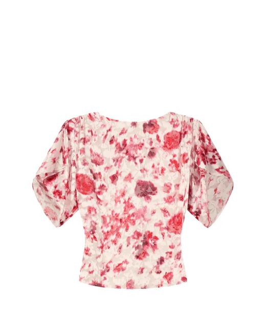 Isabel Marant Pink Hervane Top
