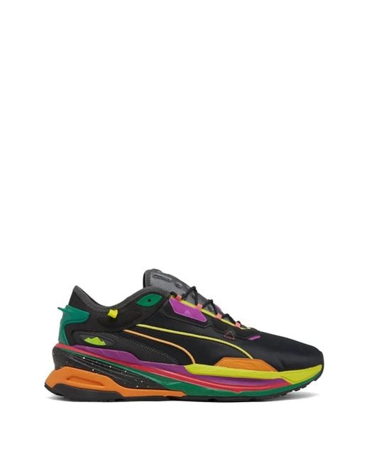 PUMA Green Extent Nitro Lace-Up Sneakers for men