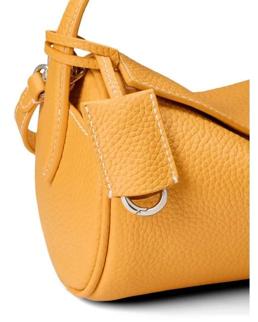 Polo Ralph Lauren Metallic Small Polo Play Pebbled-Leather Duffel Bag