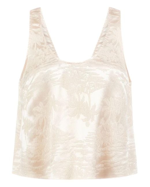 Marie Oliver Alea ノースリーブ トップ Natural