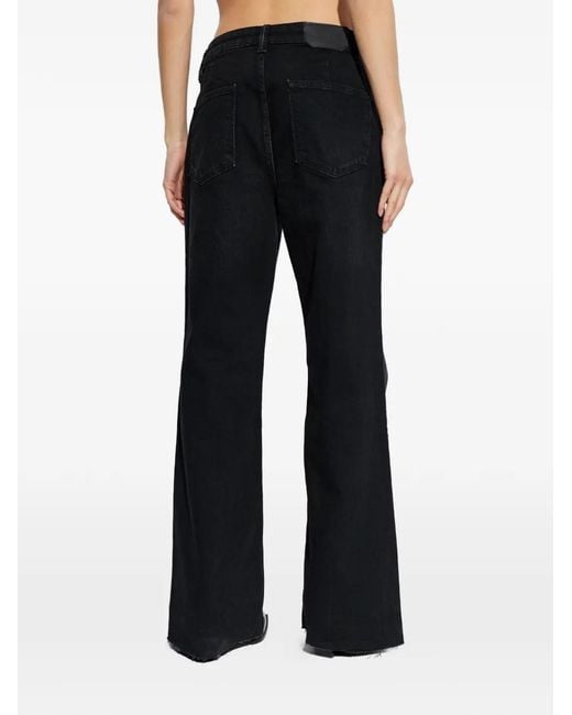 Vaqueros Ember Sin Rematar AllSaints de color Black