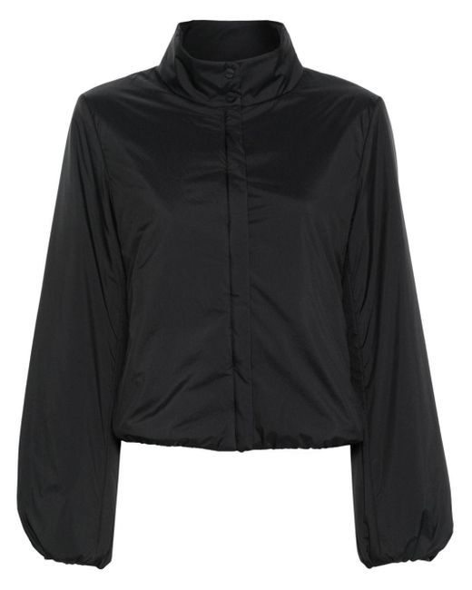 Herno Black Cropped Puffer Jacket