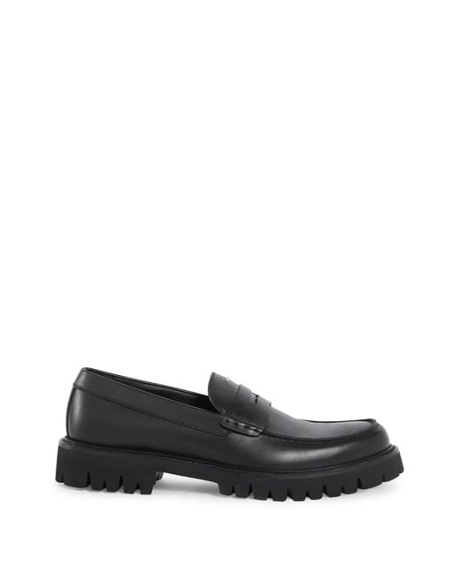 Giuseppe Zanotti Black Clayton Loafers for men