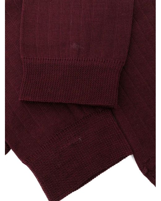 Maison Margiela Purple Tabi Split-Toe Socks