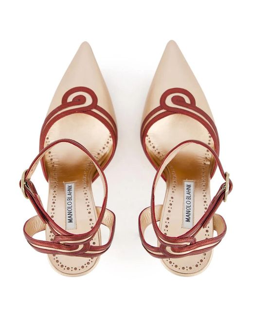 Manolo Blahnik Pink Pumps