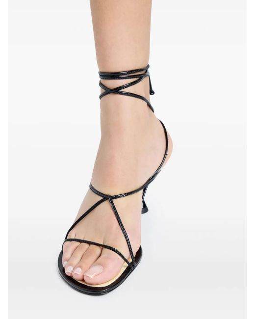 Proenza Schouler Black Tee Sandals