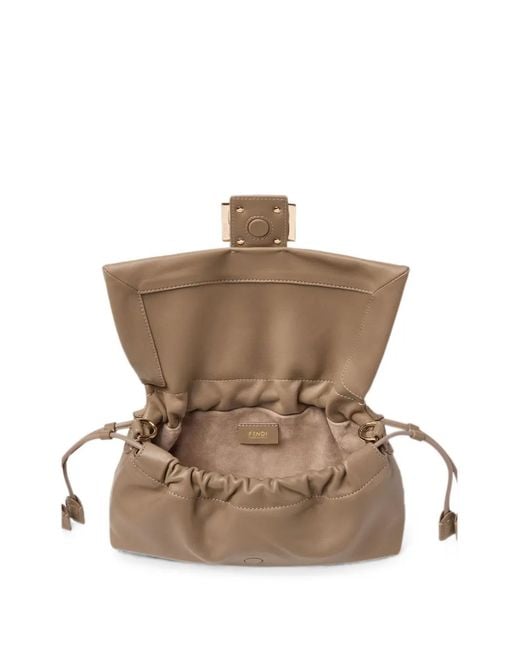 Fendi Metallic Baguette Soft Medium