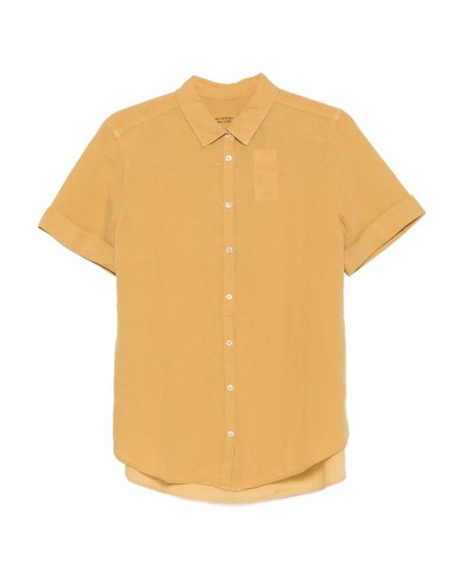 Marc O' Polo Yellow Short-Sleeve Shirt