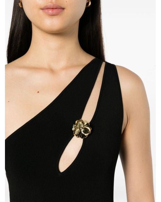 sandro asymmetric fringed dress Retta Asymmetrical Maxi Dress