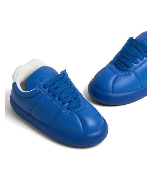 Marni Blue Bigfoot 2.0 Padded Leather Sneakers for men