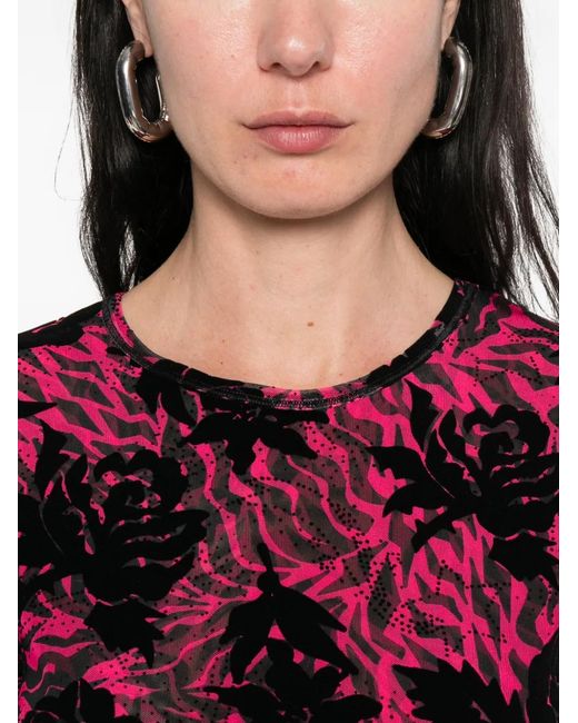 Chopova Lowena Red Totally Tiger Top
