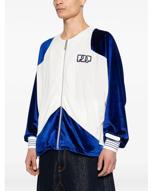 PDF Blue Zipped Jacket for men