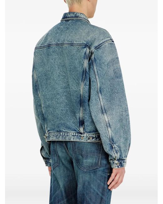 DIESEL Blue Veste D-Denver-S2 En Jean
