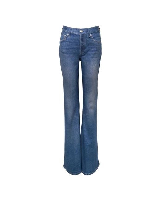 Rag & Bone Blue Miramar Flared Jeans