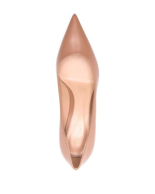 Gianvito Rossi Pink Gianvito 55Mm Leather Pumps