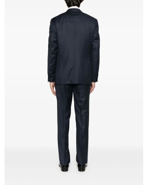 Canali Blue Two-Button Suit for men