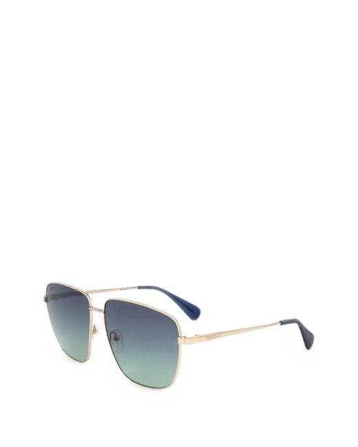 MAX&Co. Blue Square-Frame Sunglasses