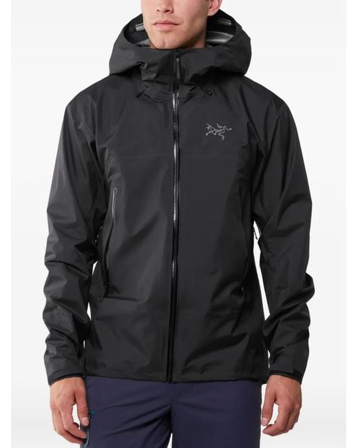 Arc'teryx Black Beta Gore-Tex Jacket for men