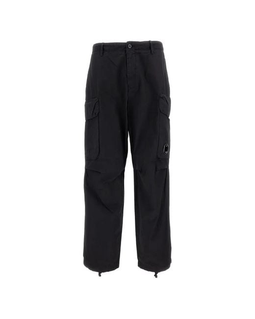 C P Company Black Pants for men