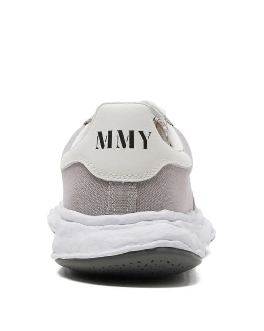 Maison Mihara Yasuhiro White Charles Logo Sneakers for men