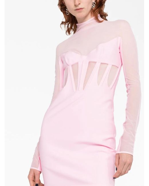 Mugler Pink Dresses