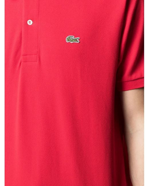 Lacoste Embroidered Logo Polo Shirt for men