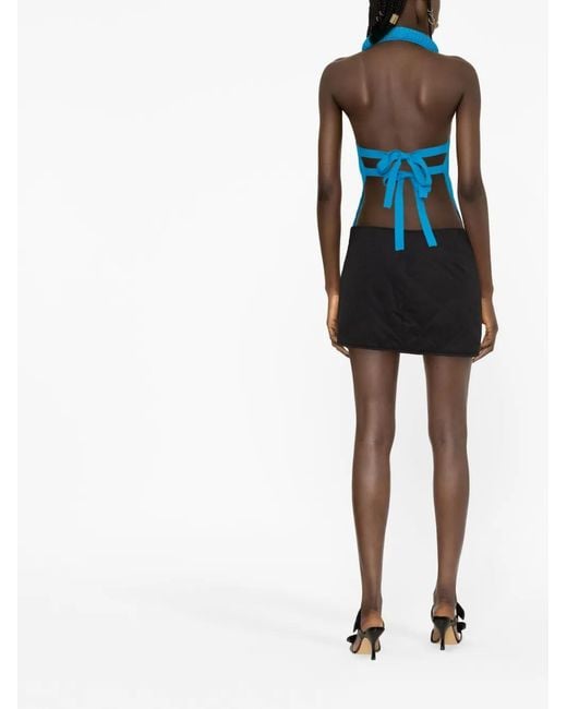Off-White c/o Virgil Abloh Blue Top